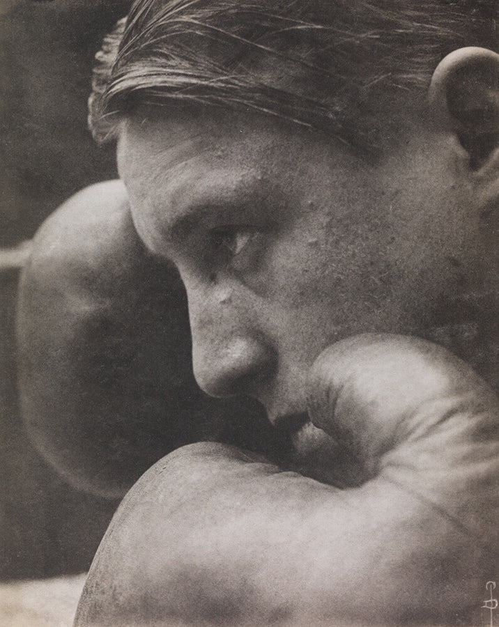 'Le Coup de Gong', A boxer Art Print - Science Museum Shop