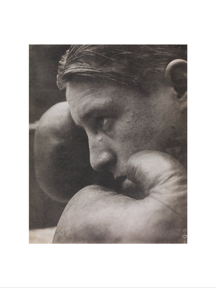 'Le Coup de Gong', A boxer art print large none Art Print - Science Museum Shop