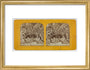 Diablerie stereo art print small gold Art Print - Science Museum Shop