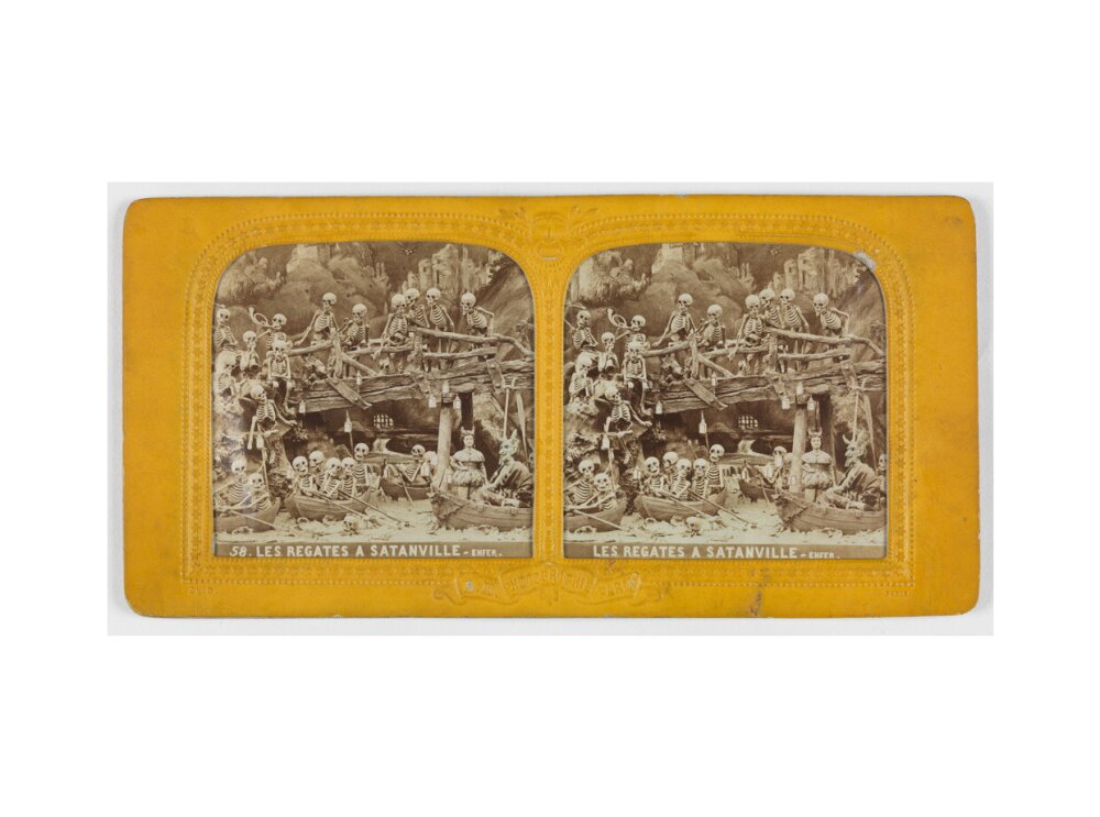 Diablerie stereo art print extra large none Art Print - Science Museum Shop