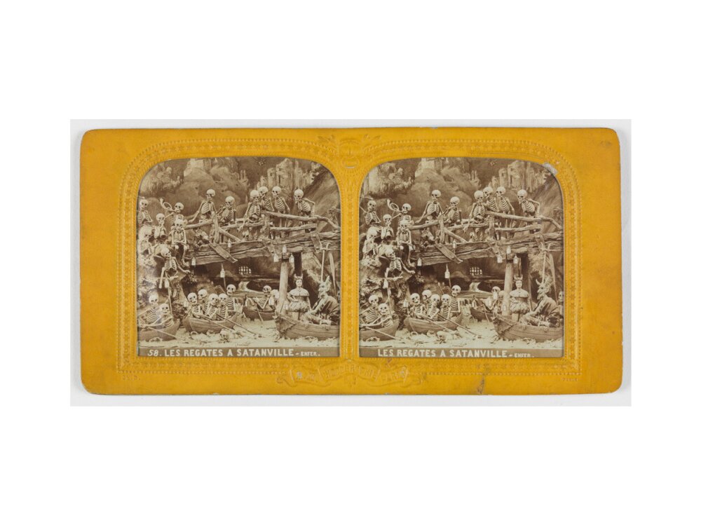 Diablerie stereo art print small none Art Print - Science Museum Shop