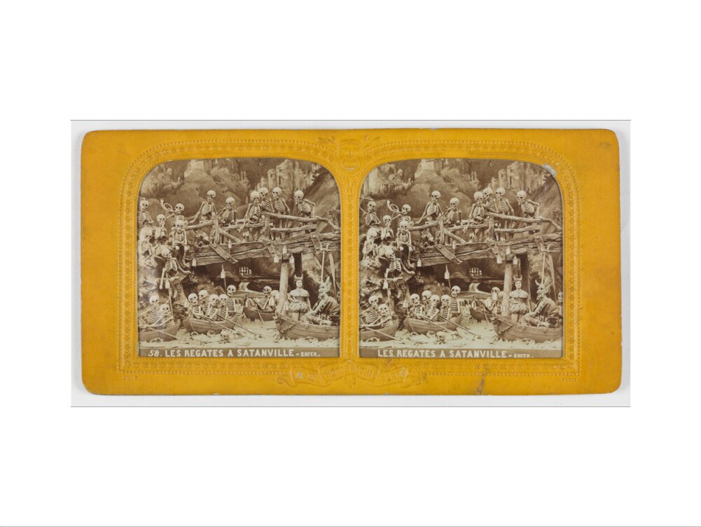 Diablerie stereo art print medium none Art Print - Science Museum Shop