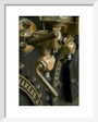 Detail of the Lancashire boiler art print extra small white Art Print - Science Museum Shop