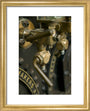Detail of the Lancashire boiler art print extra small gold Art Print - Science Museum Shop