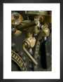 Detail of the Lancashire boiler art print small black Art Print - Science Museum Shop