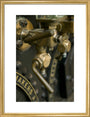Detail of the Lancashire boiler art print medium gold Art Print - Science Museum Shop