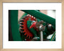 Detail of the vertical single-cylinder atmospheric gas engine art print extra small natural Art Print - Science Museum Shop