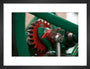 Detail of the vertical single-cylinder atmospheric gas engine art print small black Art Print - Science Museum Shop
