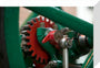Detail of the vertical single-cylinder atmospheric gas engine stretched canvas small none Art Print - Science Museum Shop