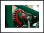 Detail of the vertical single-cylinder atmospheric gas engine art print large black Art Print - Science Museum Shop