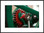 Detail of the vertical single-cylinder atmospheric gas engine art print extra large black Art Print - Science Museum Shop