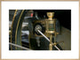 Detail showing an automatic oiler on the Firgrove Mill tandem compound condensing engine art print extra large natural Art Print - Science Museum Shop