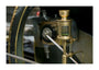 Detail showing an automatic oiler on the Firgrove Mill tandem compound condensing engine unstretched canvas extra large none Art Print - Science Museum Shop