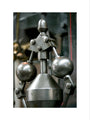 Detail showing the governor on the inverted vertical cross-compound steam engine art print large none Art Print - Science Museum Shop
