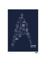 Science Museum Star Trek Ships of the Line art print medium none Art Print - Science Museum Shop