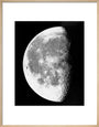 Transparency, 12x10 - Moon, last quarter. art print medium natural Art Print - Science Museum Shop
