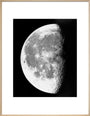 Transparency, 12x10 - Moon, last quarter. art print large natural Art Print - Science Museum Shop