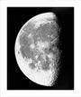 Transparency, 12x10 - Moon, last quarter. unstretched canvas large none Art Print - Science Museum Shop