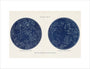 Northern and Southern Hemispheres: A Handbook and Atlas of Astronomy art print large none Art Print - Science Museum Shop