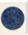 Northern Hemisphere: A Handbook and Atlas of Astronomy stretched canvas small none Art Print - Science Museum Shop