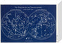 Position of the Constellations 14,700 years ago: A Handbook and Atlas of Astronomy stretched canvas small none Art Print - Science Museum Shop