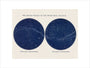 Stars Visible to the Naked Eye. Northern and Southern Hemispheres: A Handbook and Atlas of Astronomy art print medium none Art Print - Science Museum Shop