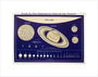Comparative Sizes of the Planets: A Handbook and Atlas of Astronomy unstretched canvas small none Art Print - Science Museum Shop