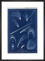 Comets: A Handbook and Atlas of Astronomy art print small black Art Print - Science Museum Shop