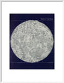 Chart of the Moon: A Handbook and Atlas of Astronomy art print medium white Art Print - Science Museum Shop