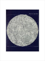 Chart of the Moon: A Handbook and Atlas of Astronomy art print medium none Art Print - Science Museum Shop