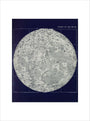 Chart of the Moon: A Handbook and Atlas of Astronomy art print large none Art Print - Science Museum Shop