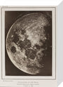 The Moon: The Sun: Its Planets and their Satellites stretched canvas small none Art Print - Science Museum Shop