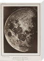 The Moon: The Sun: Its Planets and their Satellites stretched canvas medium none Art Print - Science Museum Shop