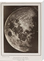 The Moon: The Sun: Its Planets and their Satellites stretched canvas large none Art Print - Science Museum Shop