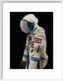 Zvezda space suit made by SOKOL used by Helen Sharman art print small white Art Print - Science Museum Shop
