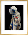 Zvezda space suit made by SOKOL used by Helen Sharman art print medium gold Art Print - Science Museum Shop