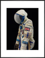 Zvezda space suit made by SOKOL used by Helen Sharman art print large black Art Print - Science Museum Shop