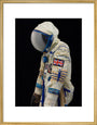 Zvezda space suit made by SOKOL used by Helen Sharman art print large gold Art Print - Science Museum Shop