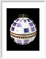Telstar 1 satellite, 1962. art print extra small white Art Print - Science Museum Shop