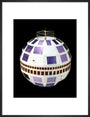 Telstar 1 satellite, 1962. art print medium black Art Print - Science Museum Shop