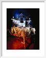 Apollo 11 lunar excursion module (LEM), Science Museum, London, c 1990. art print extra small white Art Print - Science Museum Shop