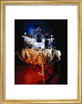 Apollo 11 lunar excursion module (LEM), Science Museum, London, c 1990. art print small gold Art Print - Science Museum Shop