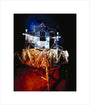 Apollo 11 lunar excursion module (LEM), Science Museum, London, c 1990. unstretched canvas small none Art Print - Science Museum Shop