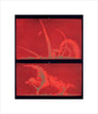 Solar prominences, Plate 9, 1872. unstretched canvas small none Art Print - Science Museum Shop