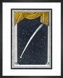 The comet of 1680. art print extra small black Art Print - Science Museum Shop
