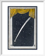 The comet of 1680. art print extra small white Art Print - Science Museum Shop