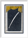 The comet of 1680. art print small white Art Print - Science Museum Shop