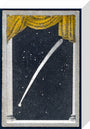 The comet of 1680. stretched canvas small none Art Print - Science Museum Shop