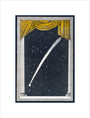 The comet of 1680. unstretched canvas small none Art Print - Science Museum Shop