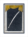 The comet of 1680. unstretched canvas medium none Art Print - Science Museum Shop